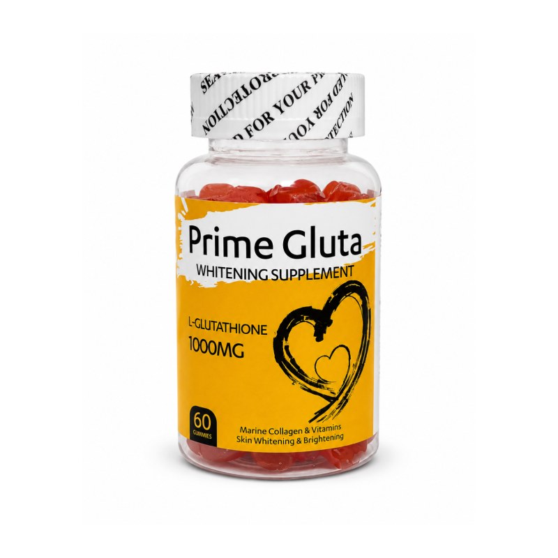 Prime Gluta Whitening Supplement – 1000MG L-Glutathione Gummies